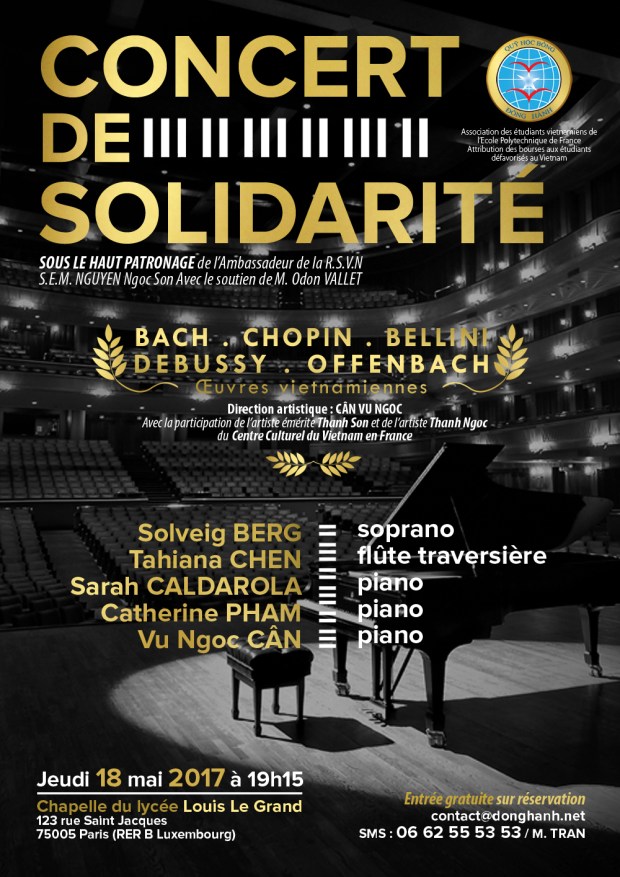 Demo Poster Concert de Solidarite